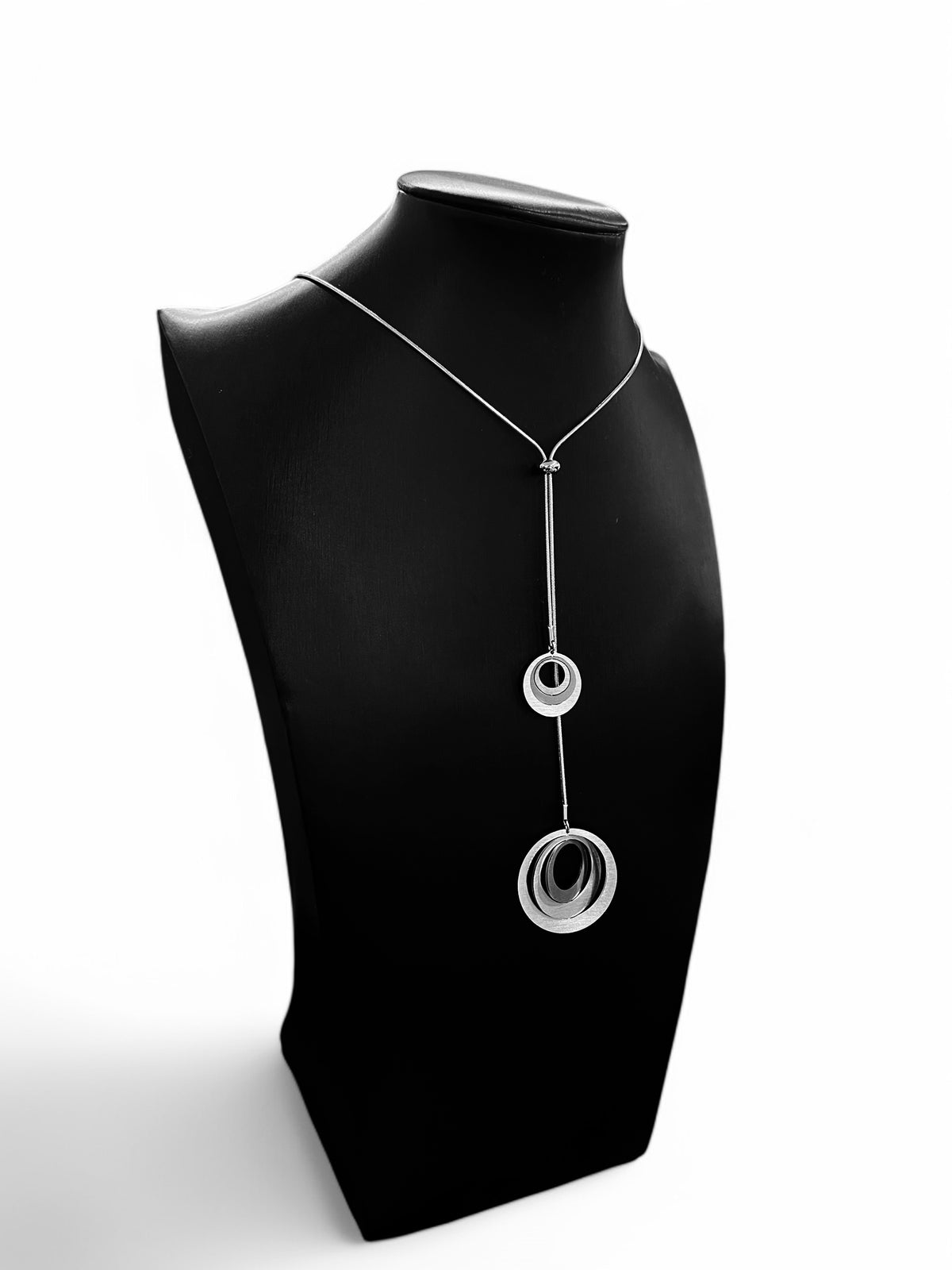 Διπλό Ρυθμιζόμενο Ατσάλινο Κρεμαστό Double Elegant Circles