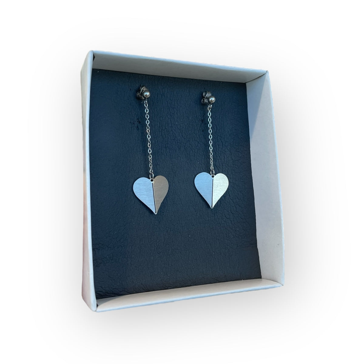 Σκουλαρίκια Origami Falling Hearts mini