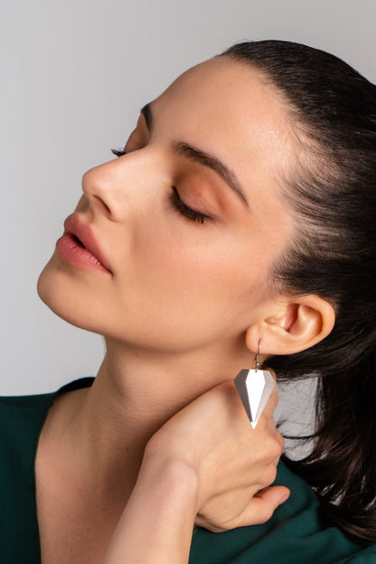 Origami Diamond Earrings