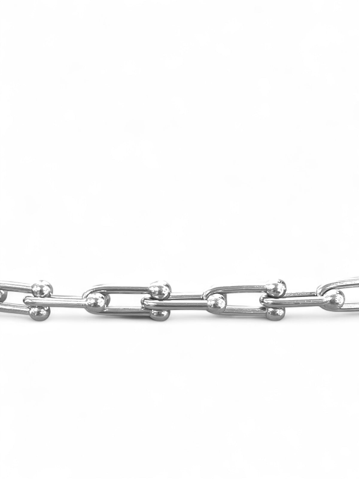 Steel Chain Bracelet Petals