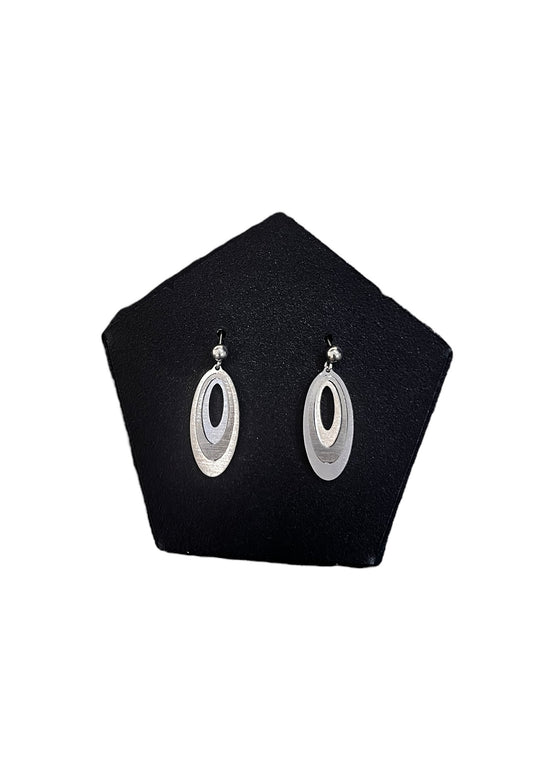 Σκουλαρίκια Illusion Ovals mini