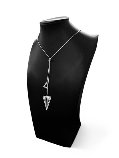 Διπλό Ρυθμιζόμενο Ατσάλινο Κρεμαστό Illusion Triangles