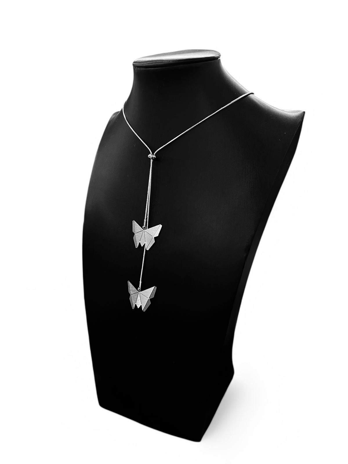 Διπλό Ρυθμιζόμενο Ατσάλινο Κρεμαστό Origami Butterflies