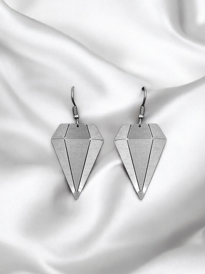 Origami Diamond Earrings