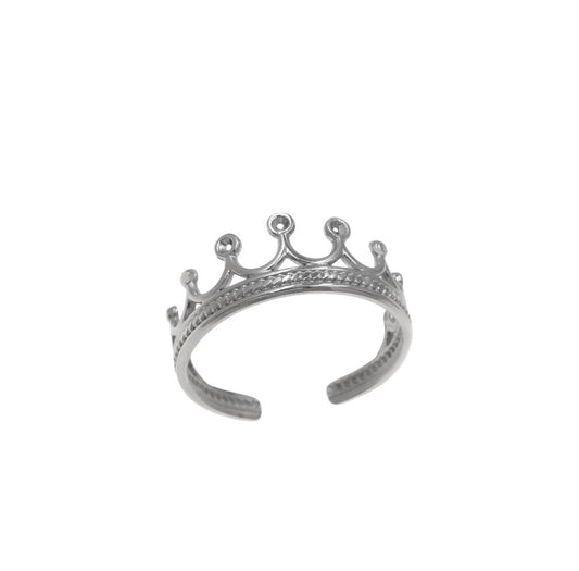 Δαχτυλιδι Ατσαλινο Crown