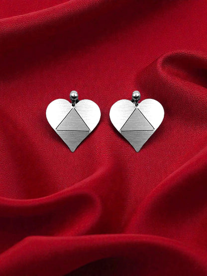 Σκουλαρίκια Origami Hearts