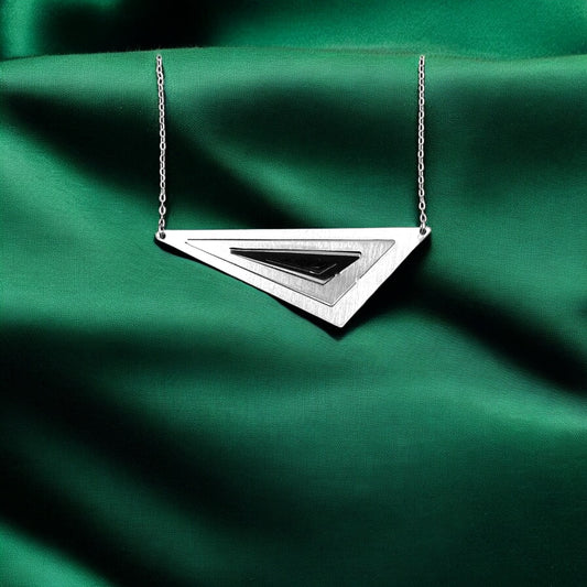 Κολιέ με αλυσίδα Illusion Triangle