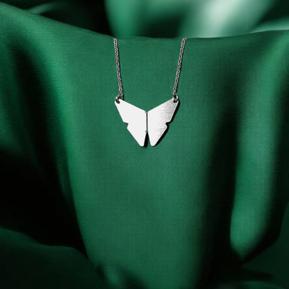 Κολιέ με αλυσίδα Origami Butterfly mini