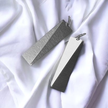 Σκουλαρίκια Origami Rectangular
