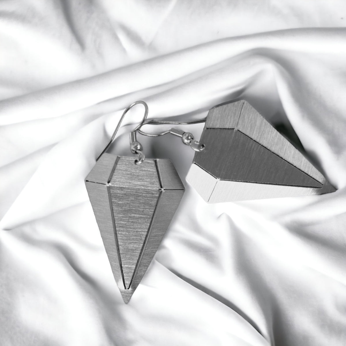 Origami Diamond Earrings