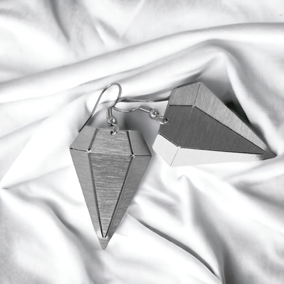 Origami Diamond Earrings