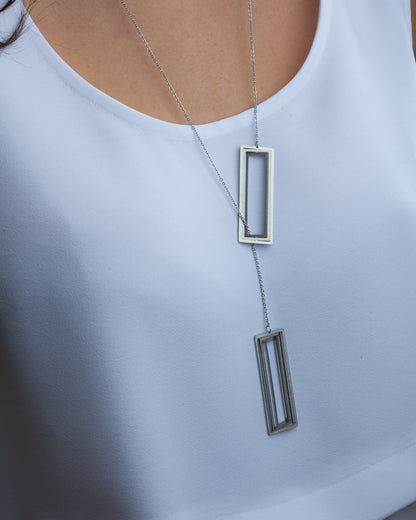 Κρεμαστό χωρίς κούμπωμα Elegant Rectangles