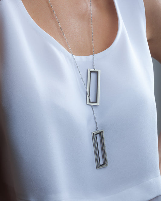 Κρεμαστό χωρίς κούμπωμα Elegant Rectangles