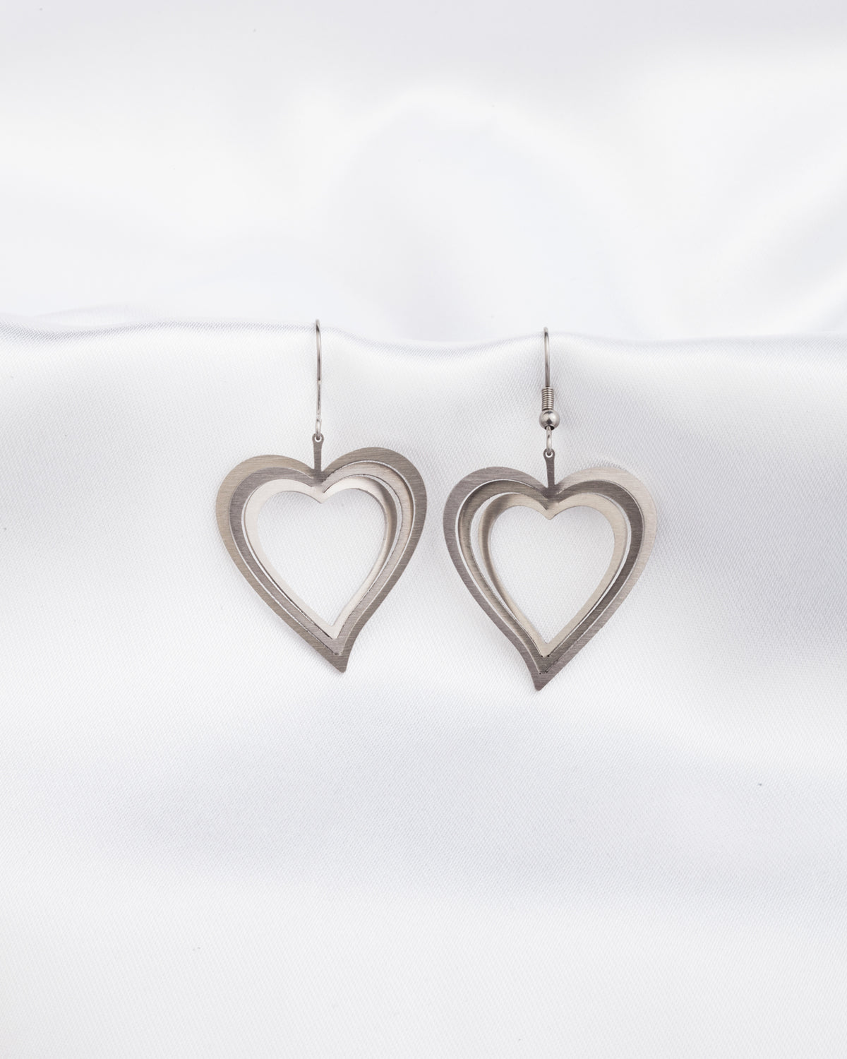 Σκουλαρίκια Illusion Hearts