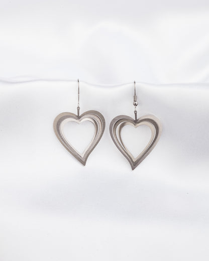 Σκουλαρίκια Illusion Hearts