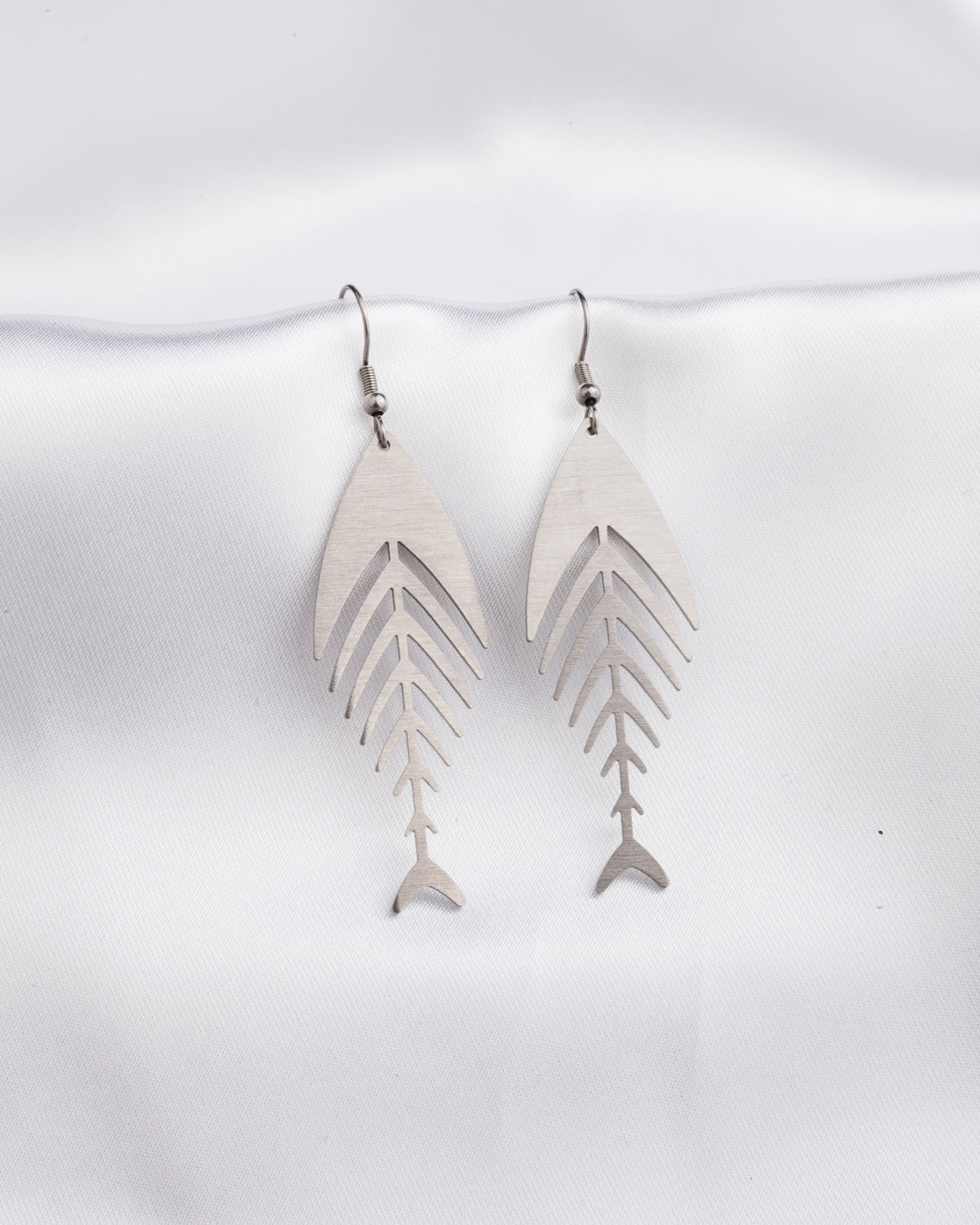 Elegant Fishbone Earrings