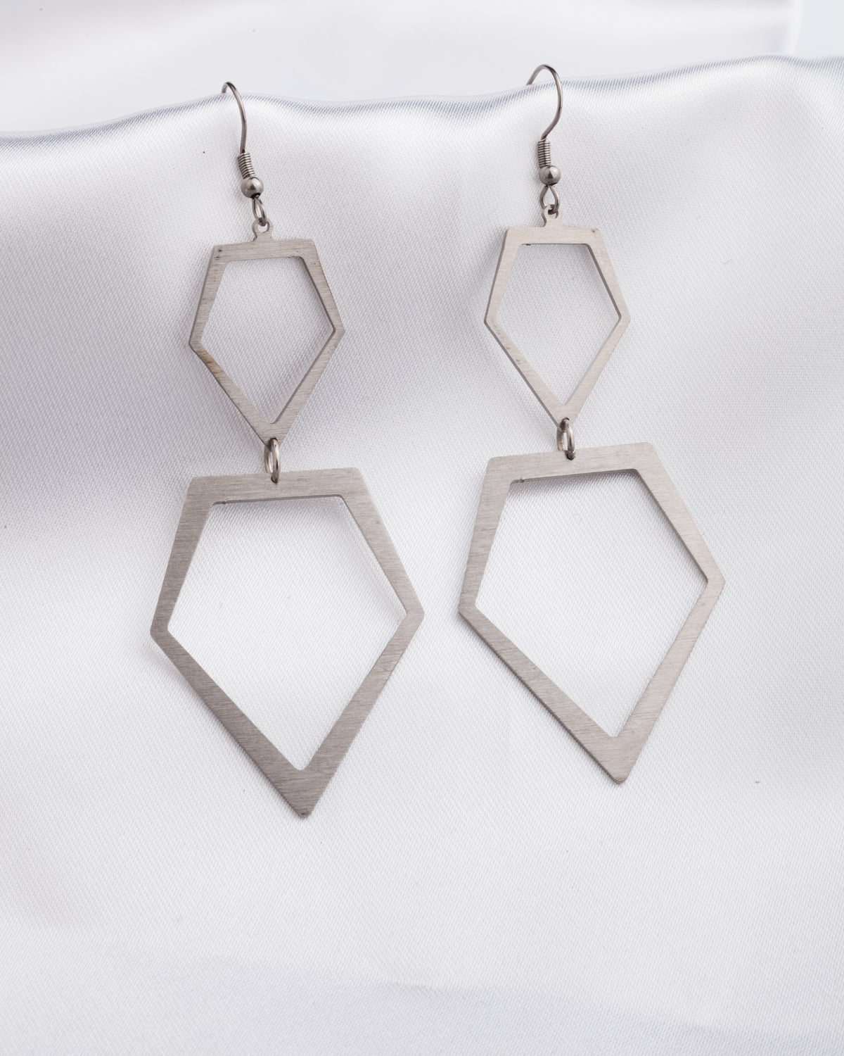 Split Diamond Earrings