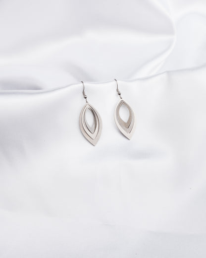 Σκουλαρίκια Elegant Leaf mini