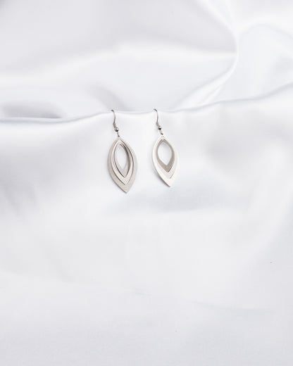 Σκουλαρίκια Elegant Leaf mini