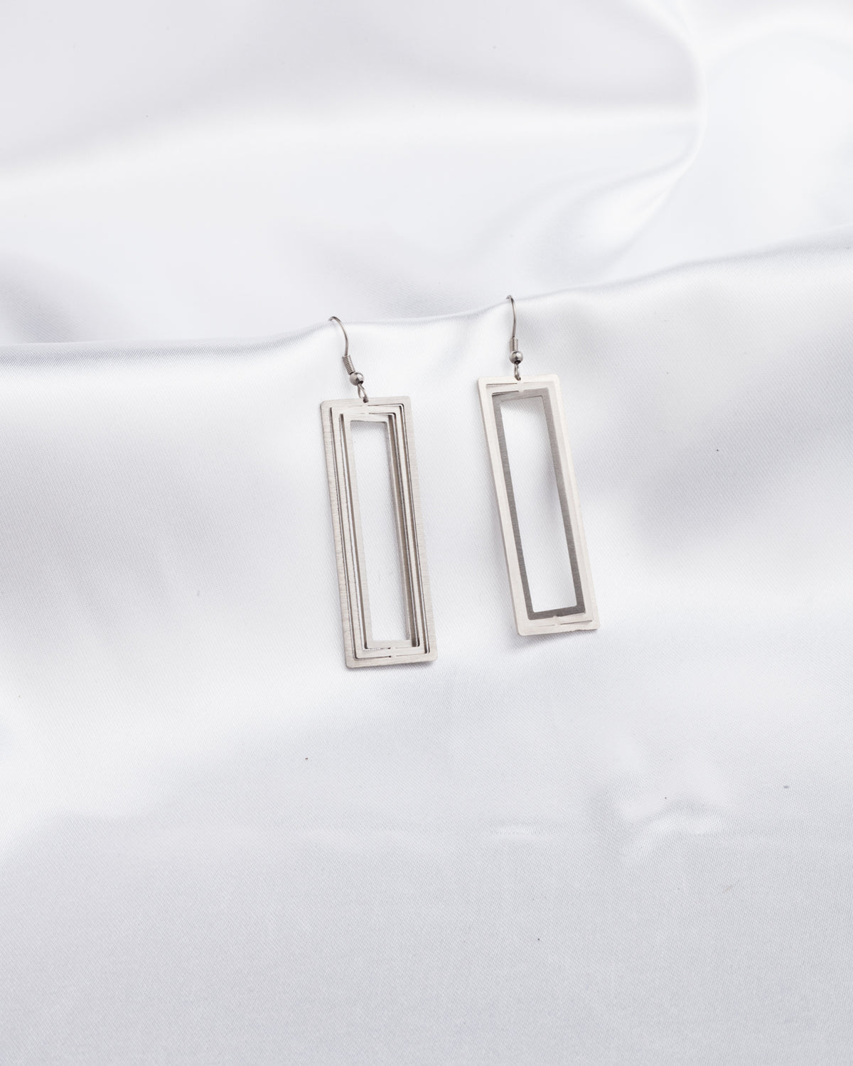 Σκουλαρίκια Elegant Rectangle