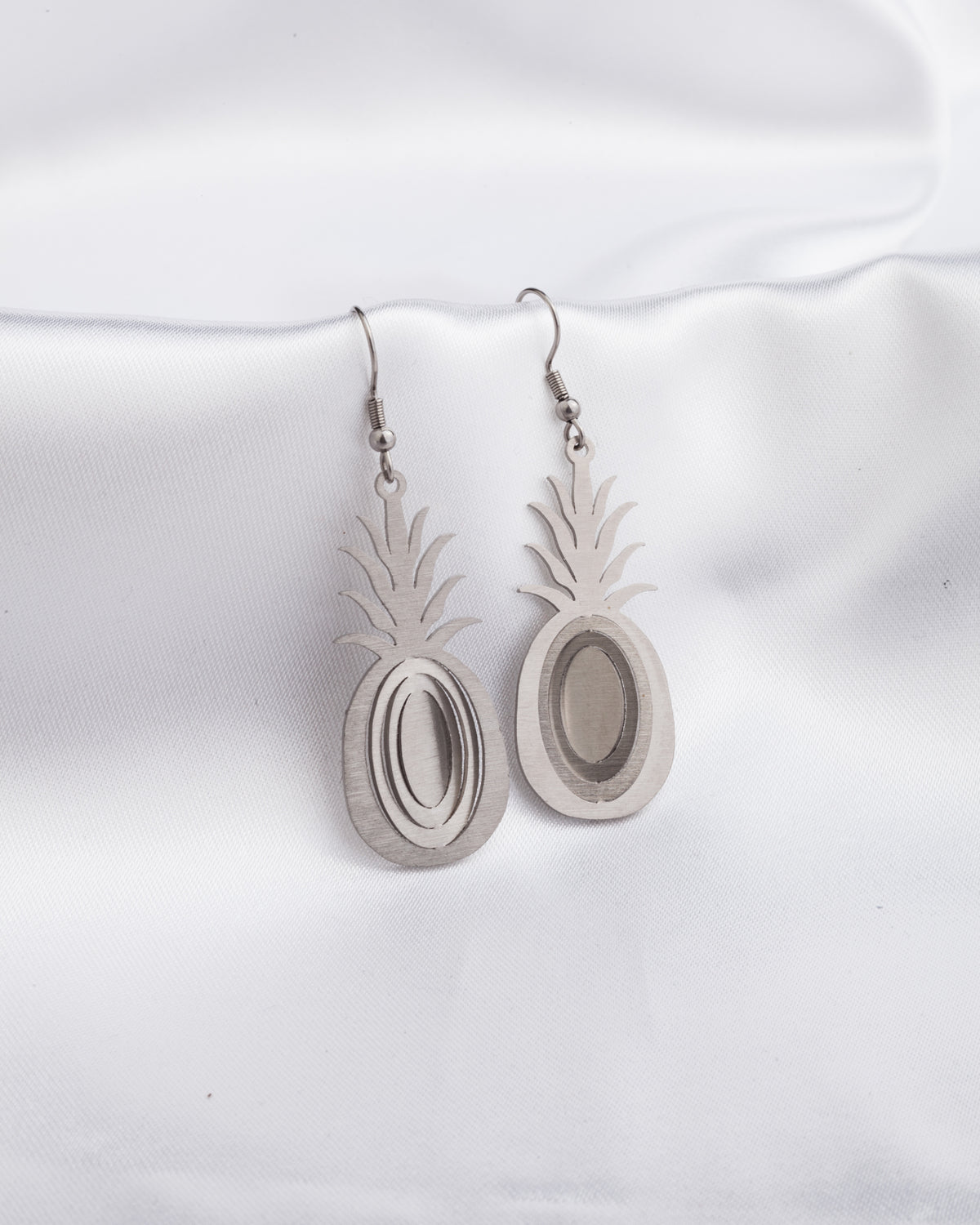 Illusion Pineapple Earrings