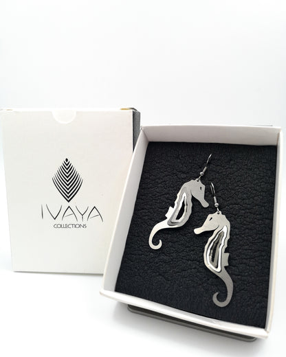 Σκουλαρίκια Illusion Seahorse