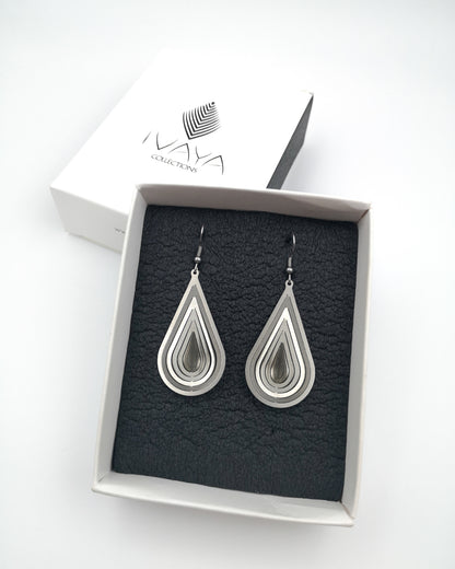 Σκουλαρίκια Illusion Teardrop