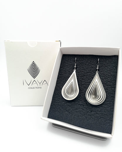 Σκουλαρίκια Illusion Teardrop