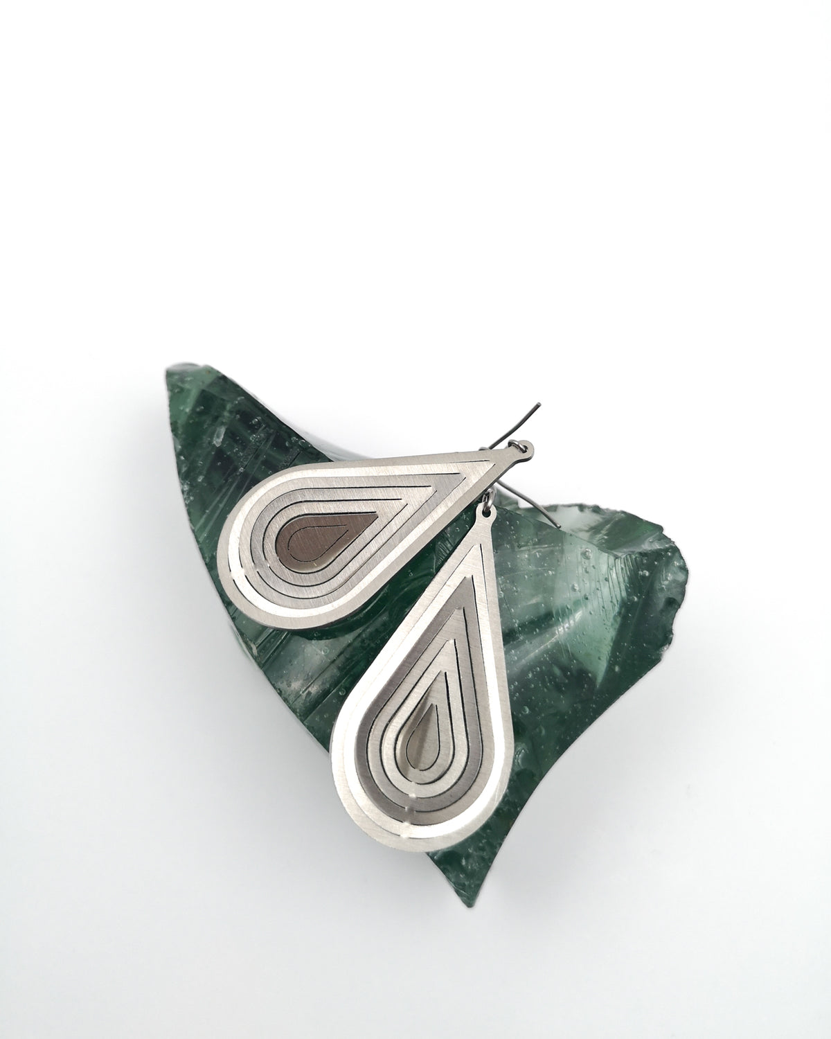 Σκουλαρίκια Illusion Teardrop