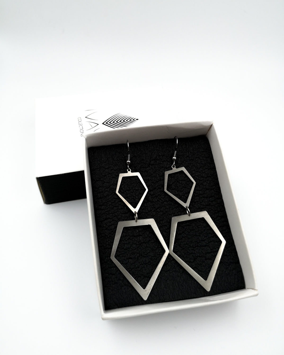 Split Diamond Earrings