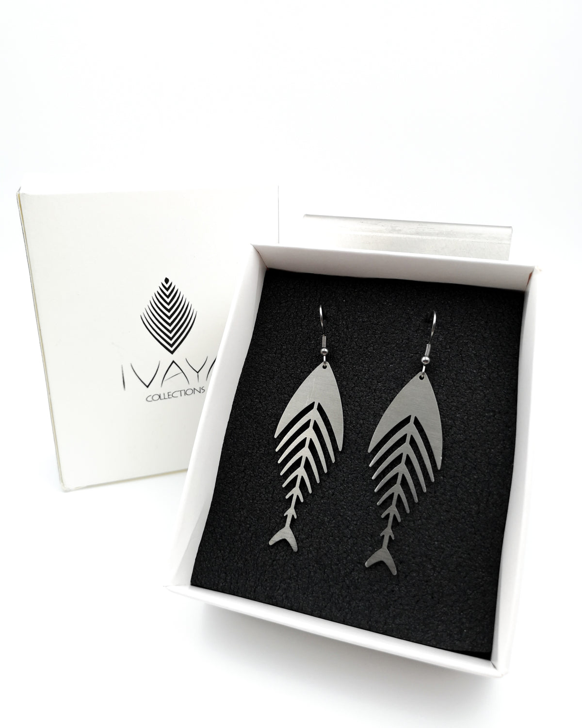 Elegant Fishbone Earrings