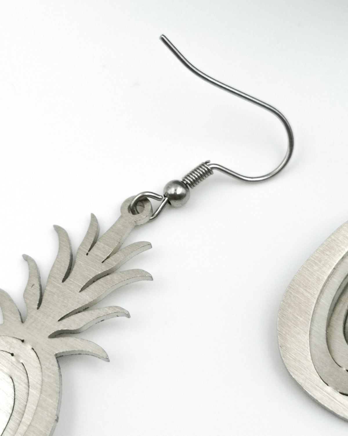 Illusion Pineapple Earrings