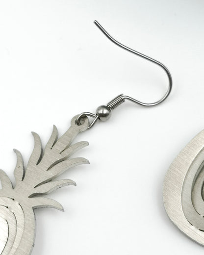 Illusion Pineapple Earrings