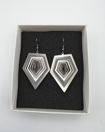 Σκουλαρίκια Illusion Diamond