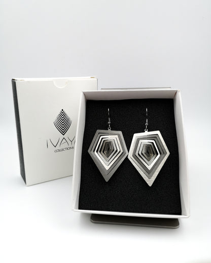 Σκουλαρίκια Illusion Diamond