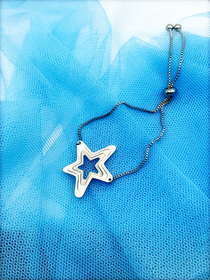 Illusion Starfish Chain Bracelet