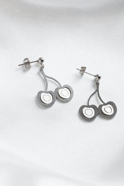 Illusion Cherries mini earrings